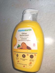 Mamaearth Ubtan Sunscreen Body Lotion