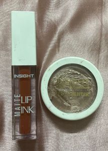 COMBO  : Insight Matte Lip Ink & Highlighter