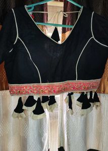 Stunning Black Traditional Chaniya Choli Set