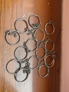 Bulk Metal Keychains with Chain