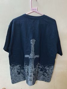Dark Blue Graphic T-Shirt