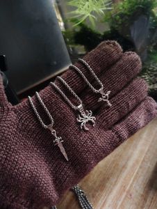 Gothic Style Pendant Necklaces Set