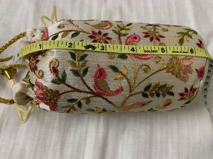 Designer Embroidered Potli Bag