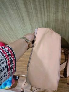 Stylish Pink Zara bag