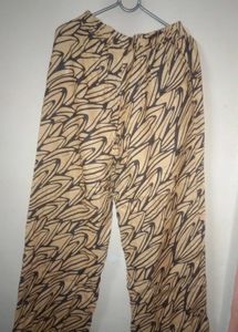 Patterned Palazzo Pants
