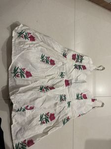 Floral Print Kurta