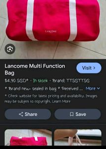 Lancome Gym & Travel Bag