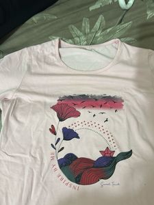 Inspiring Graphic Print Cotton T-Shirt