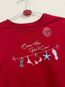 Red Graphic T-Shirt