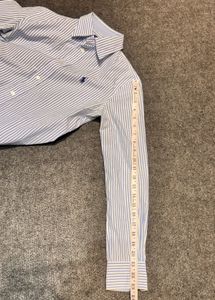 Women's Ralph Lauren Slim Stretch Striped Shirt -