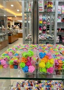 Vibrant Mini Hair Clips(2 Diftent Deg/2 Pkt)