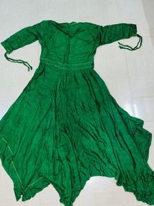 Vibrant Green Maxi Dress