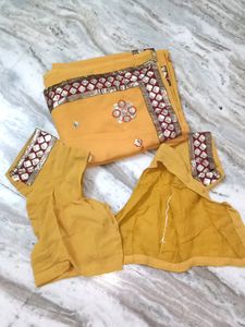 Saree For Haldi Function