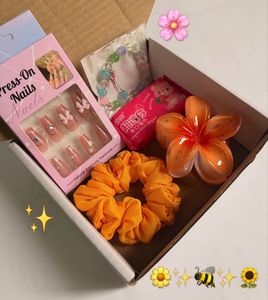 Cute Accessory Set with Press-On Nails
