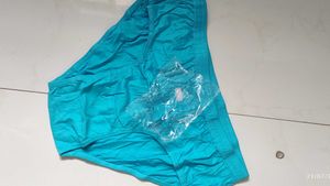 Comfortable Blue Cotton Briefs