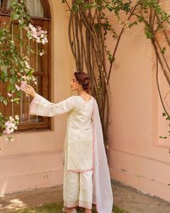 SPECIAL WHITE BULBUL SUIT SET ❣