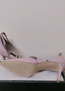Pink Nine West Sandal