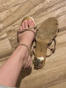 Elegant Rhinestone Sandals
