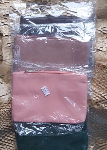 Pink Cosmetic Pouch