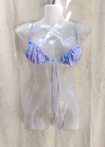 6278. Cute Tie-Dye Bikini Top