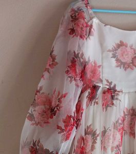 Floral Print Maxi Dress