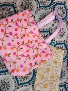 Embroidered Tote Bag