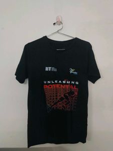 Black IIT 'Unleashing Potential' Tee