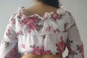 Georgette Crop Top Combo
