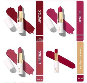 Set of 4 Luxurious Matte Lipsticks
