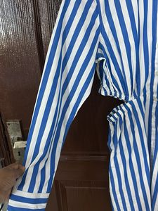 GAP Striped Cut-Out Dress