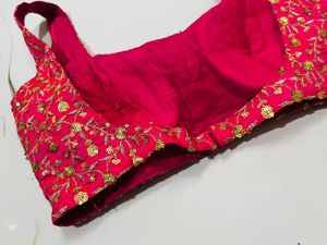 designer paded blouse