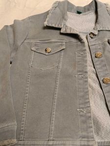 Stylish Grey Denim Jacket