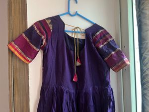 Festive Offerprice- Purple Ethnic Gown