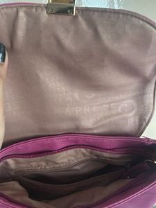 Caprese Chic Pink Crossbody Bag