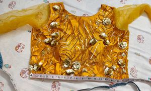 Vibrant Yellow Embroidered Lehenga Set