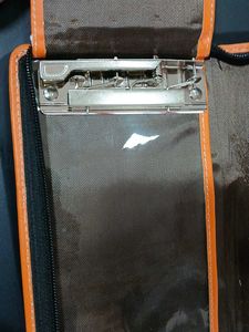 Orange &amp; Gray Bifold Wallet