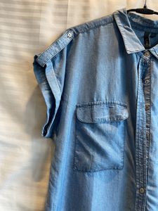 Cotton Denim Shirt By L.O.V Brand