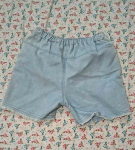 Cute Mickey Mouse Denim Shorts
