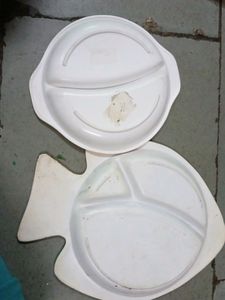 Set Of 2 Kids Plate