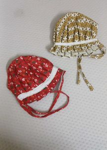 Set of 2 Baby Bonnets