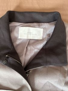 SALE !!!! Elegant Grey Trench Coat