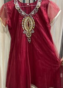 Elegant Embellished Ethnic Dress