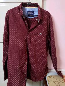 House and Shields Men's Printed Casual Shirt XL 44