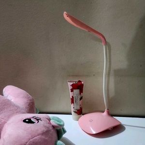 Pink LED touch screen Desk Lamp