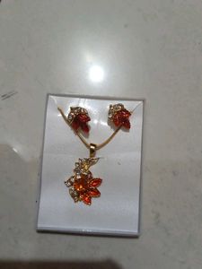 Elegant Necklace &amp; Earring Set