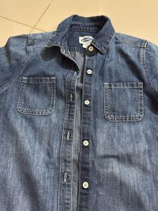 Denim Shirt Dress