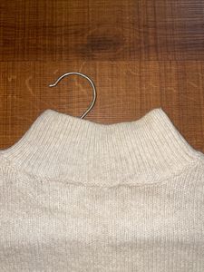 Striped High Neck Sweater
