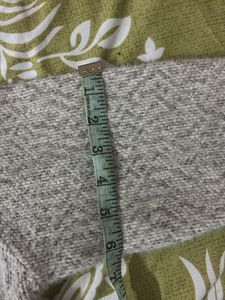 Cozy Grey Textured Knit Sweater