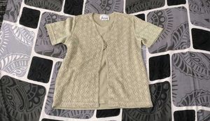 Knit Button-Up Cardigan🍀
