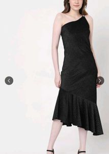 Vero Moda Asymmetric Ruffle Hem Dress